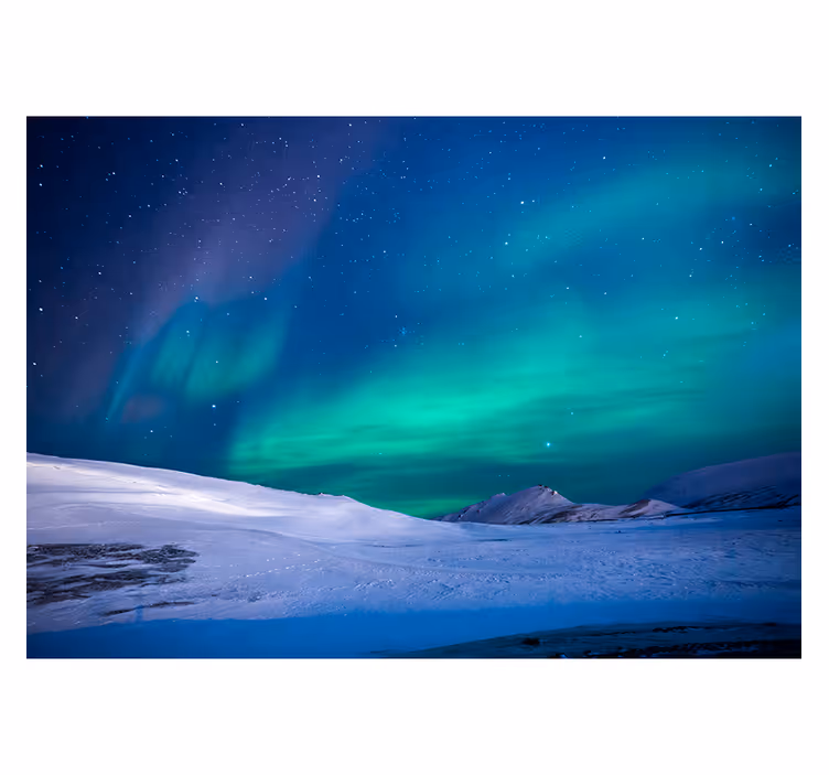 Fototapete Himmel aurora nachthimmel - TenStickers