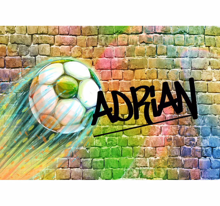 Fototapete fahrzeuge fußball ball bewegung - TenStickers