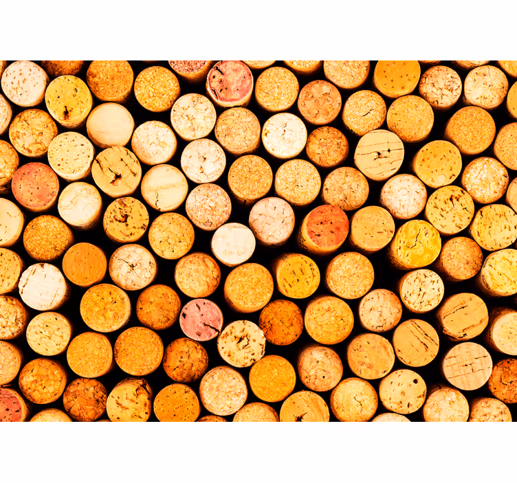 Fototapete Muster holzscheitsammlung - TenStickers