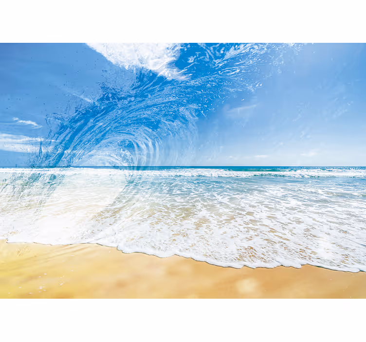 Fototapete meer mit wellenrauschen - TenStickers