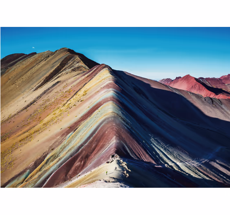 Fototapete berge lebendige berglandschaft - TenStickers