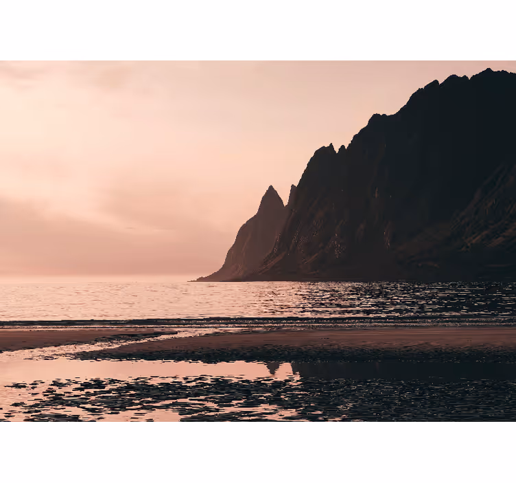 Fototapete Landschaft küstenhorizontblick - TenStickers