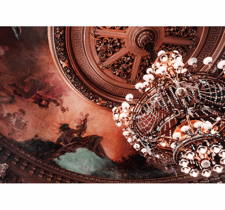 Fototapete Flur Die decken des palais garnier - TenStickers
