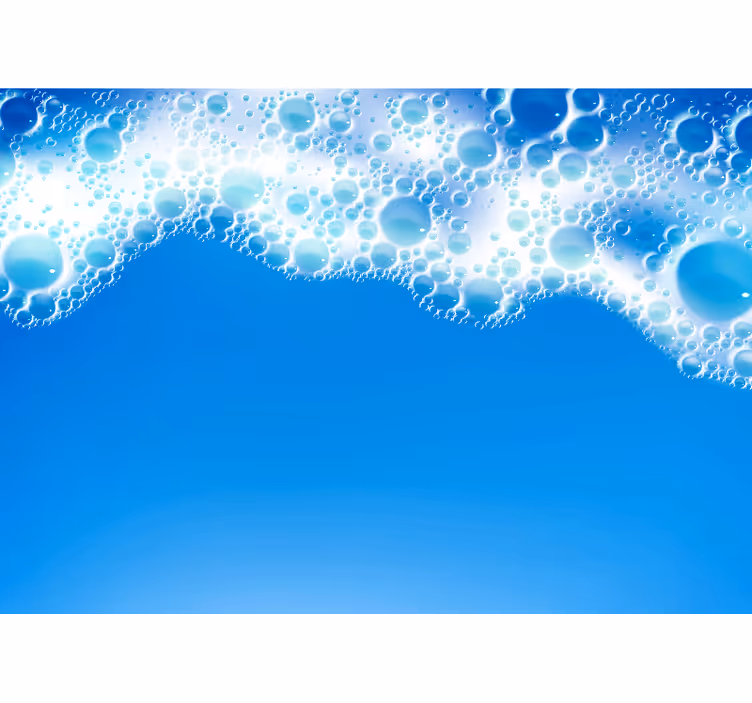 Fototapete natur im bubble wave design - TenStickers
