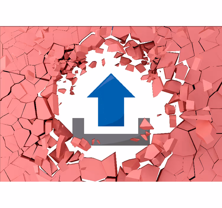 Fototapete 3d durch wände brechen - TenStickers