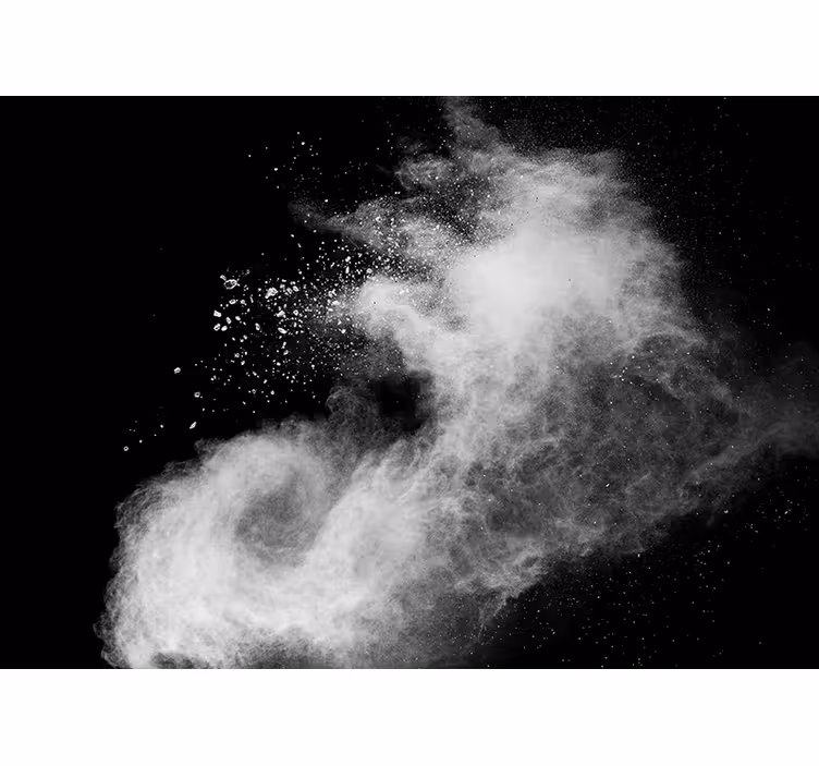 Fototapete 3d rauchwolken effekt - TenStickers