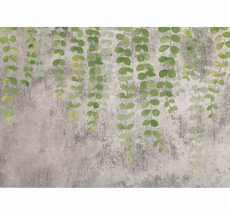Fototapete natur mit hängendem pflanzen-design - TenStickers