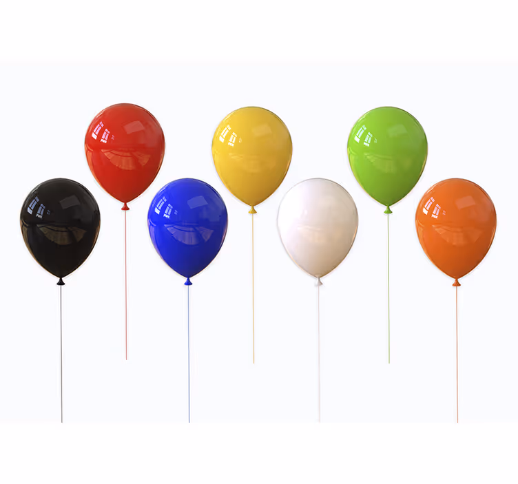 Fototapete muster buntes ballon-display - TenStickers