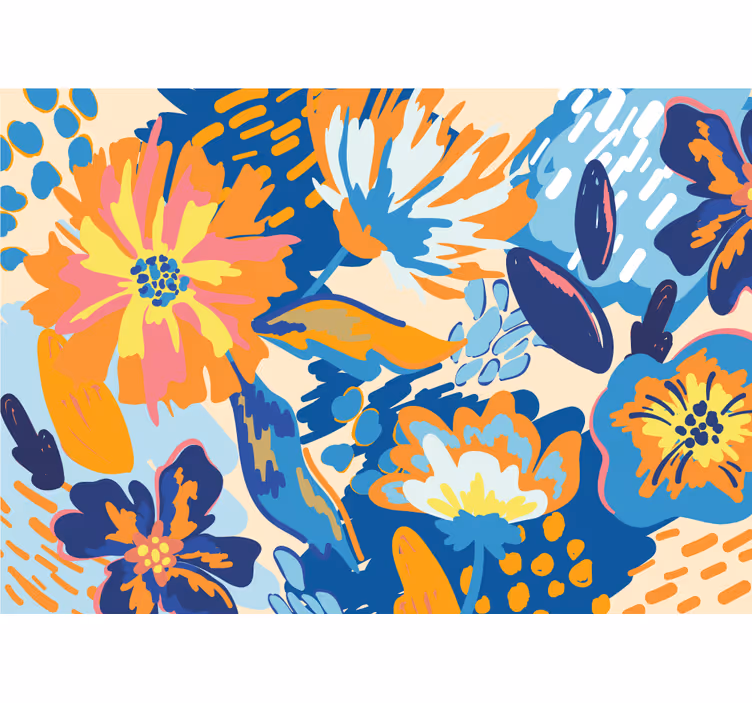 Fototapete blumen helle blumenarrangements - TenStickers