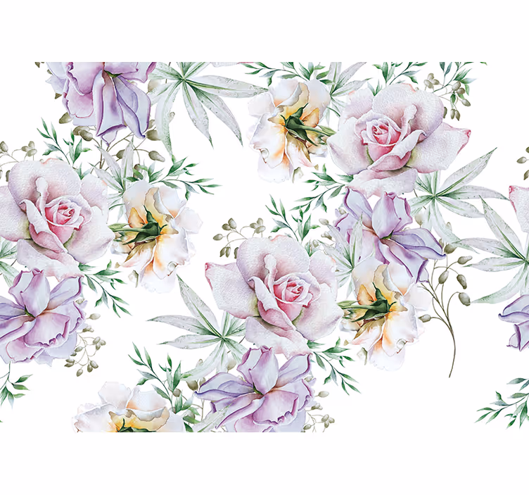 Fototapete Blumen wunderschönes blumenarrangement - TenStickers