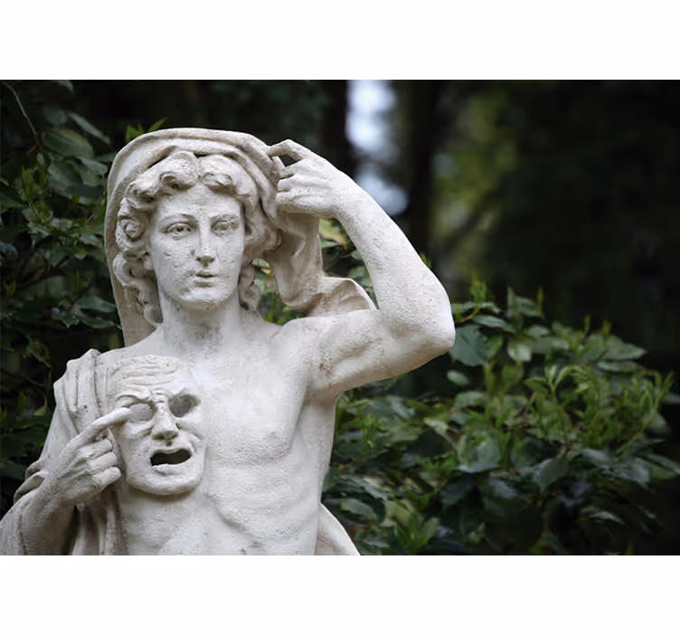 Fototapete Klassische Kunst Griechische statuen ästhetische kunst - TenStickers