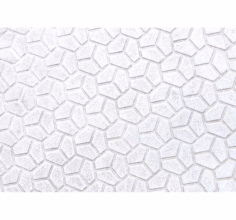 Fototapete muster mit hexagonalem strukturdesign - TenStickers