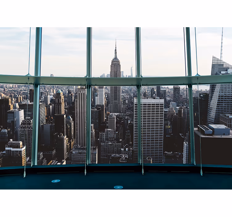 Fototapete new york stadtansicht empire state - TenStickers