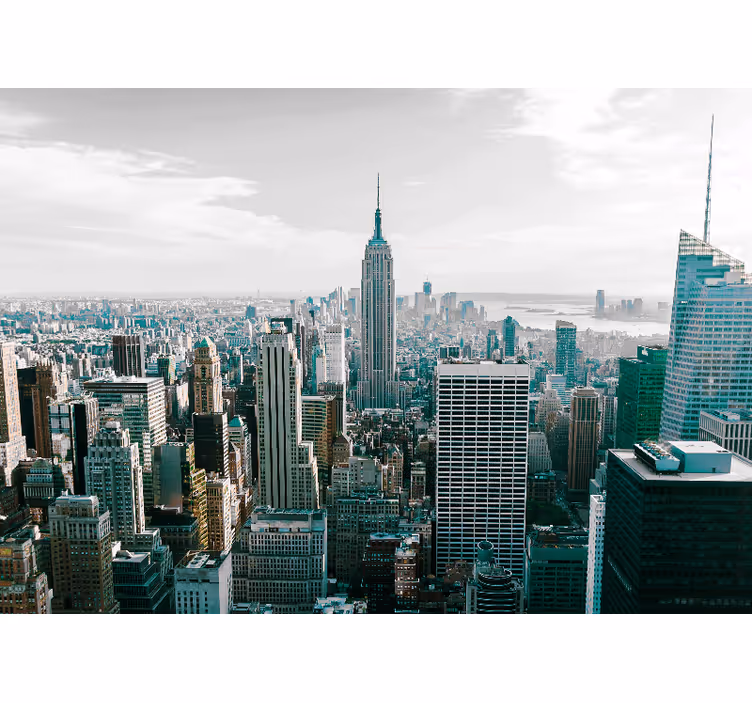 Fototapete new york ikonische stadtansicht - TenStickers