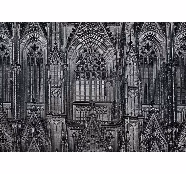 Fototapete Wohnzimmer Nahaufnahme des kölner doms - TenStickers