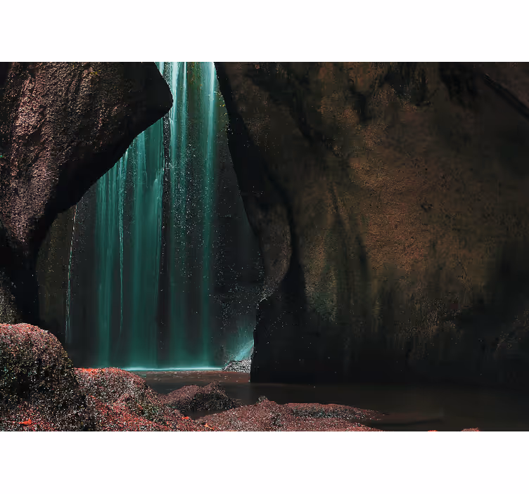 Fototapete natur wasserfall im tropenparadies - TenStickers