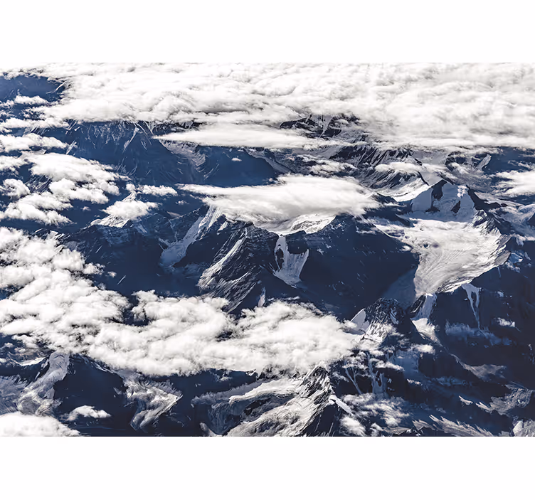 Fototapete berge majestätischer bergblick - TenStickers