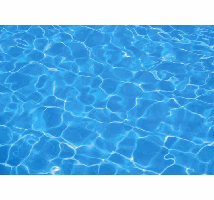 Fototapete meer klare wasseroberfläche - TenStickers