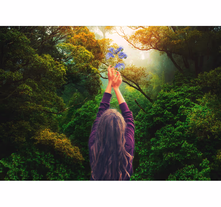 Fototapete natur blüten erreichen - TenStickers