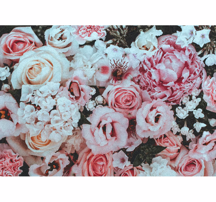 Fototapete blumen blumige arrangement freude - TenStickers