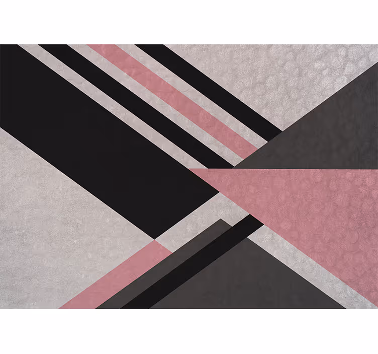 Fototapete Abstrakt Modern geometrisches Muster - TenStickers