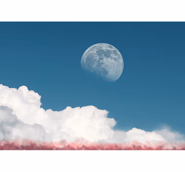 Fototapete himmel mondwolkenansicht - TenStickers