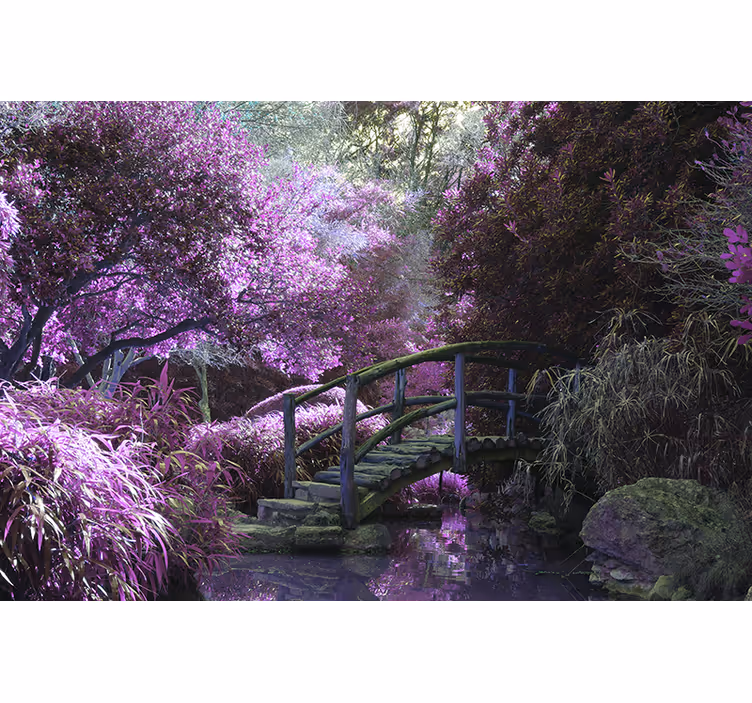 Fototapete Natur Friedlicher und magischer "cottagecore" - TenStickers