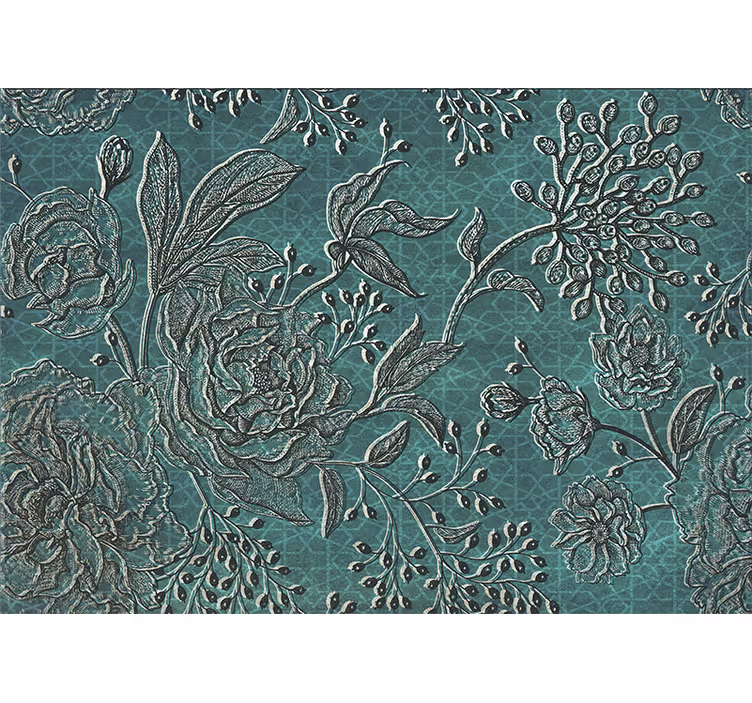 Fototapete Natur Orientalisch blumig - TenStickers