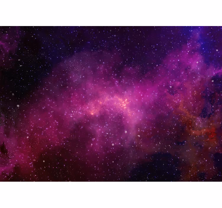Fototapete weltraum lila kosmischer wirbel - TenStickers