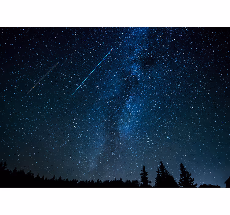 Fototapete weltraum astrale dämmerungshorizont - TenStickers