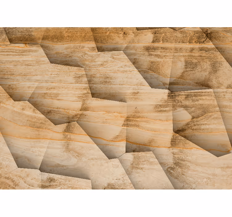 Fototapete muster geometrische steinmuster - TenStickers