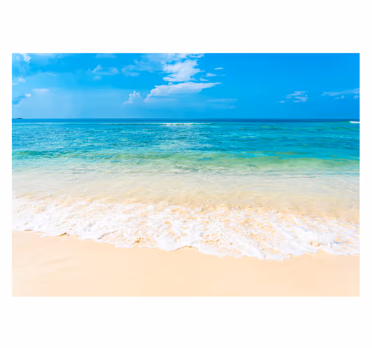 Fototapete Meer klares Strandmeer - TenStickers
