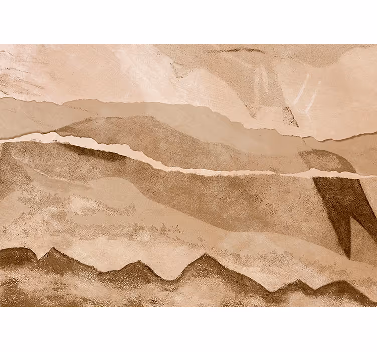 Fototapete beige papierstreifen - TenStickers