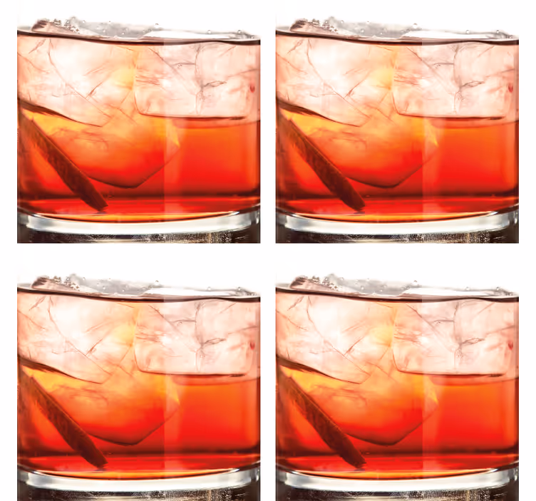 Bierdeckel whiskey auf eis präsentation - TenStickers