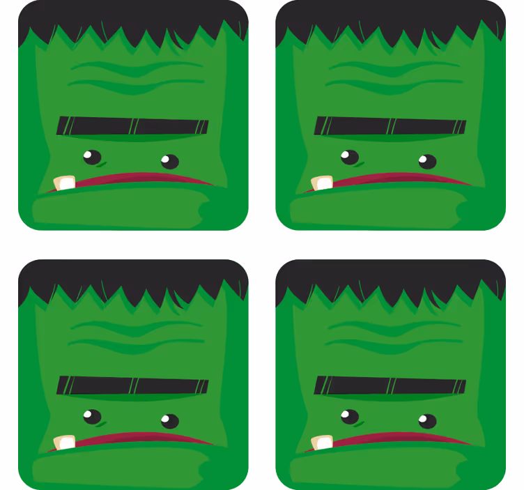 Untersetzer Freak Frankenstein monster - TenStickers