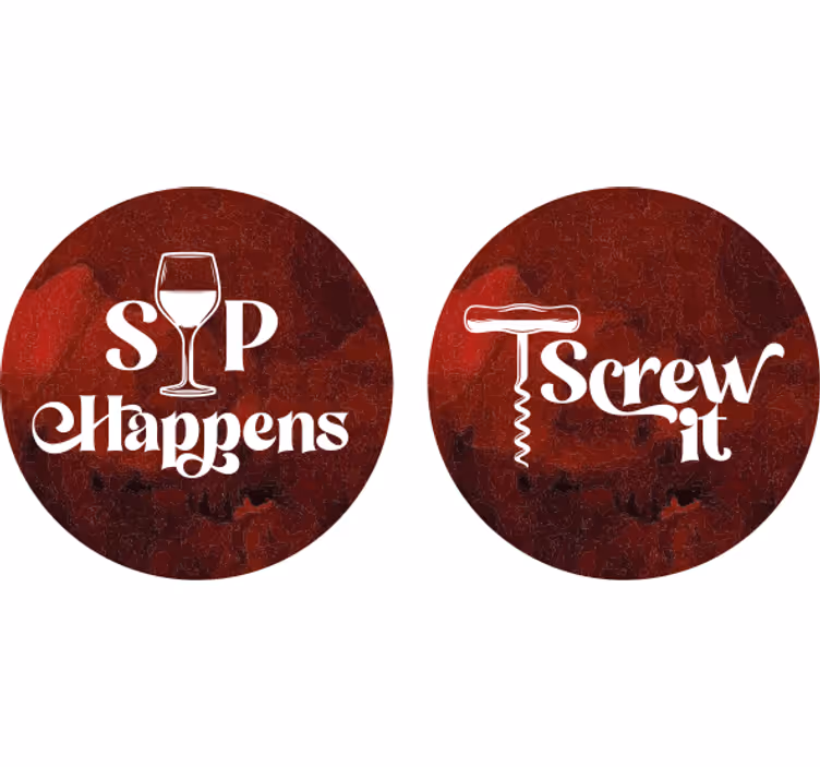 Bierdeckel sprüche und wein humor sprüche - TenStickers