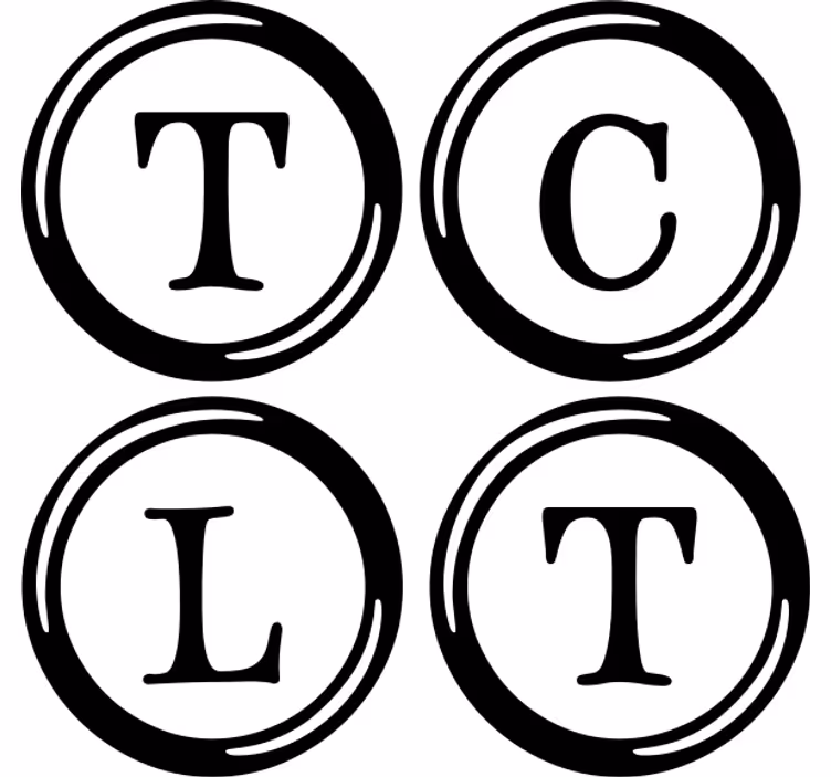 Untersetzer personalisiert mit monogramm t, c, l - TenStickers