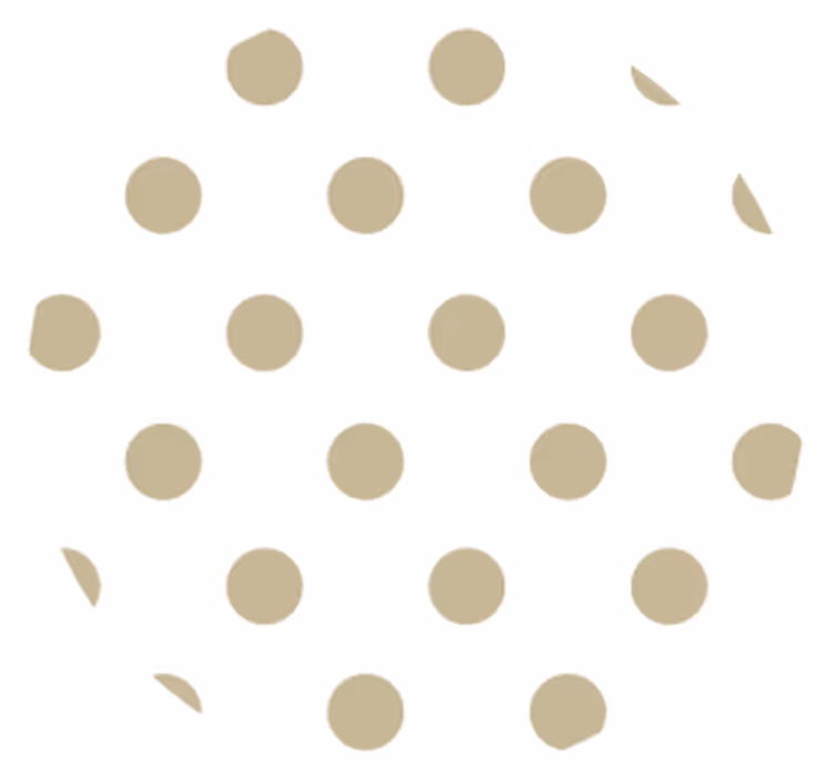 Untersetzer im gepunkteten muster - TenStickers