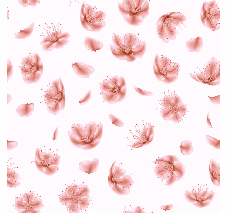 Untersetzer modern mit floralem blütenmuster - TenStickers