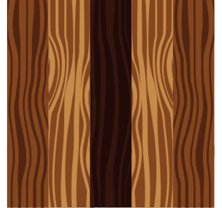Untersetzer mit natürlicher holzmaserung - TenStickers