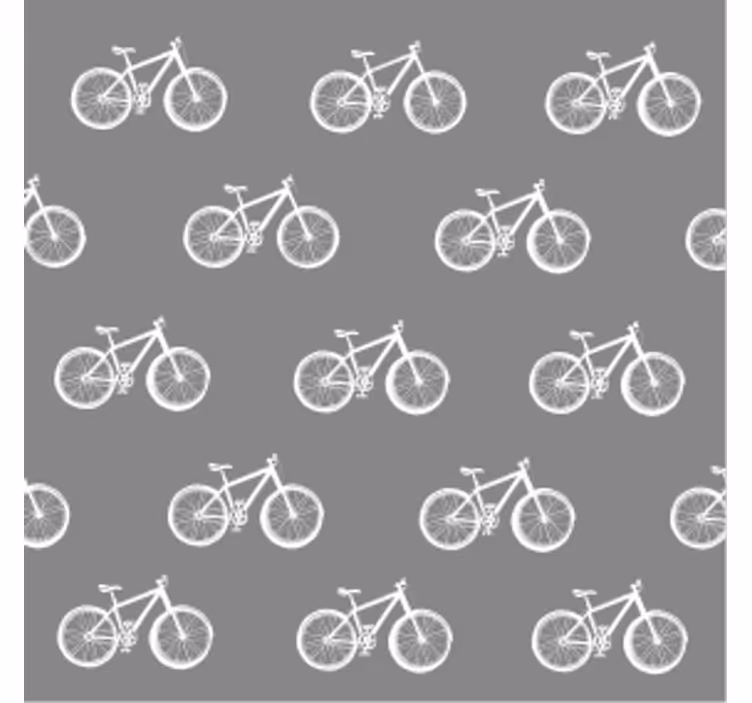 Untersetzer modern mit fahrradmotiv - TenStickers