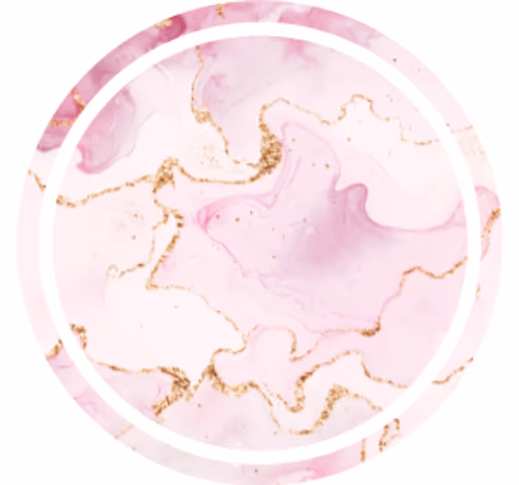 Untersetzer im sanften marmorrosa design - TenStickers
