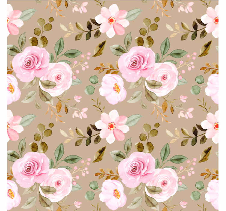Untersetzer mit botanischem druckmotiv - TenStickers