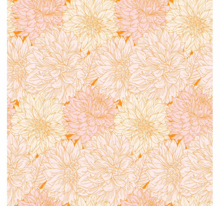 Untersetzer mit floralen motiven - TenStickers