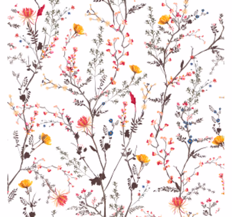 Untersetzer Blumen Süße kleine blumen - TenStickers