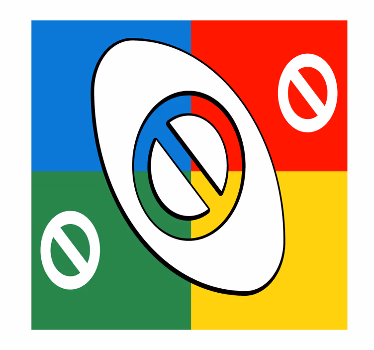 Untersetzer freak bunte kreisformen - TenStickers