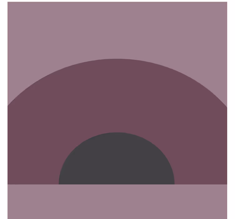 Untersetzer im geschwungenen schichtdesign - TenStickers