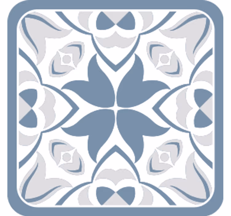Untersetzer elegantes blumendesign - TenStickers