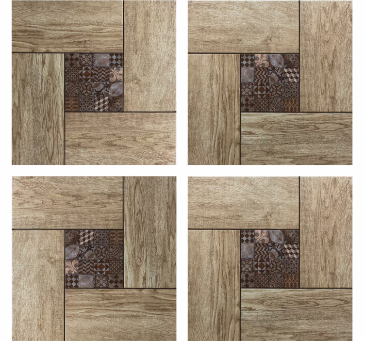 Fliesen untersetzer mit holztextur-motiv - TenStickers