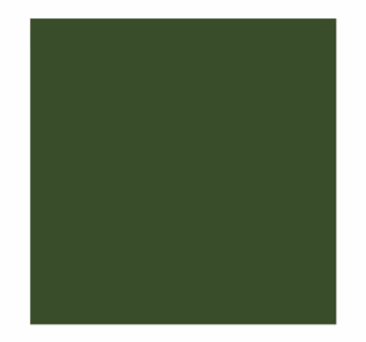 Untersetzer modern quadratische grüne oberfläche - TenStickers